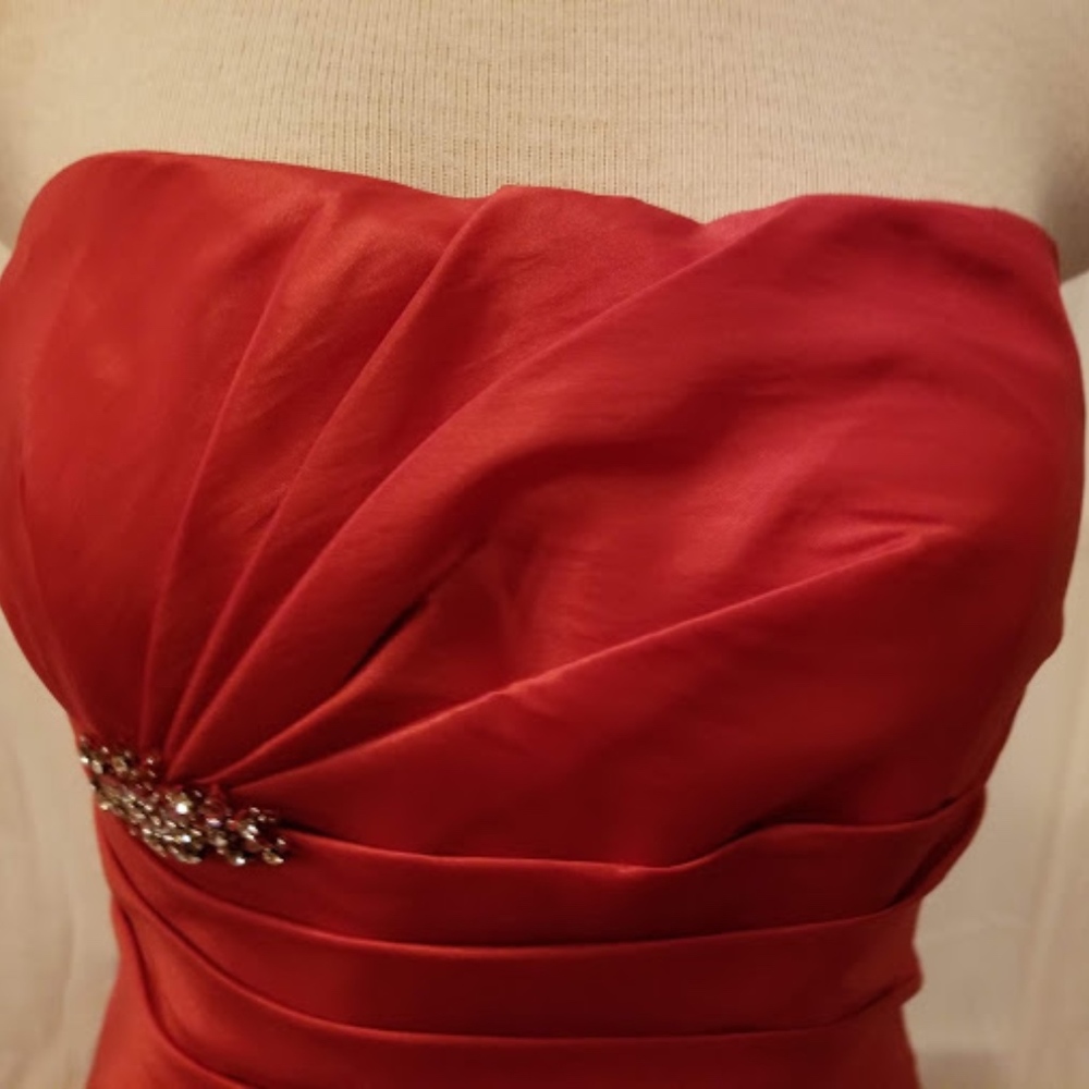 Bella Formals strapless gown
